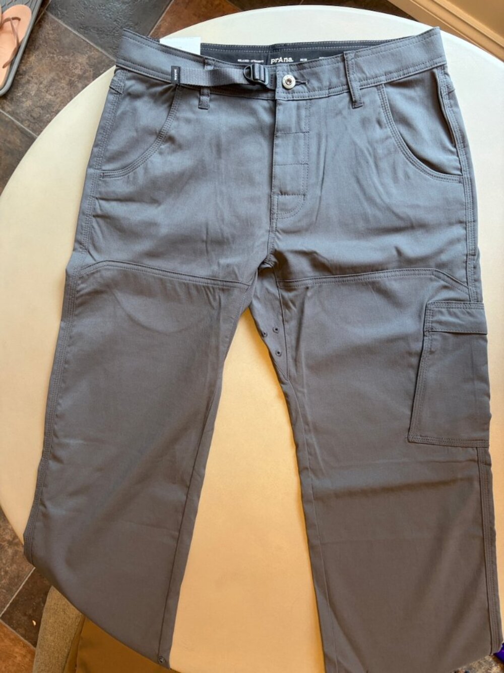 prAna Stretch Zion pant 30W 32L Shadow grey